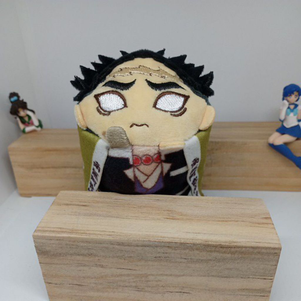Official Keychain Plush GYOMEI Demon Slayer / Gantungan Kunci Boneka DS Gyomei ORIGINAL