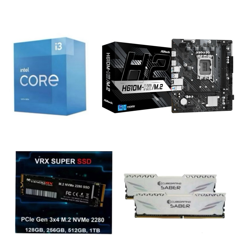 Paket Processor Intel Core i3 14100 / i3 14100F Box Gen 14 LGA 1700 DDR4