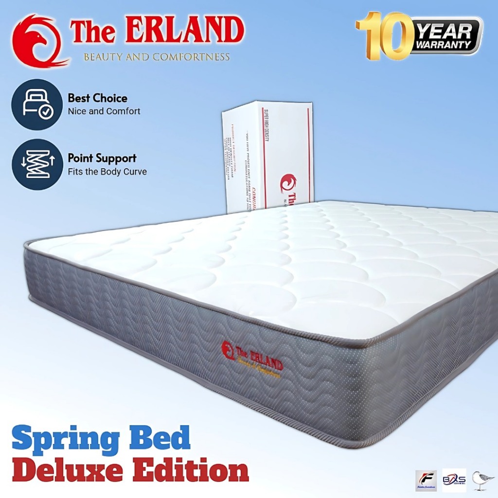 Kasur The Erland SpringBed In Box Deluxe Edition