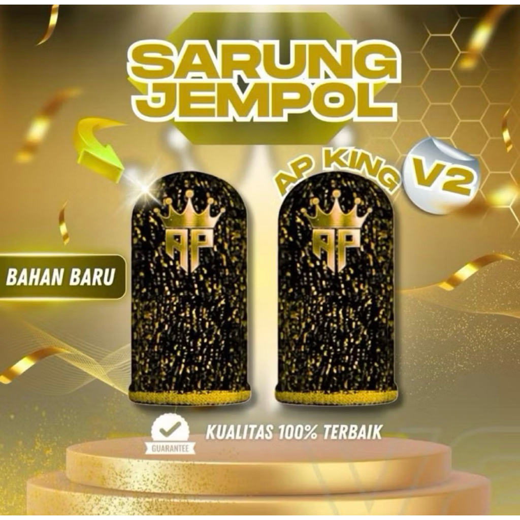 Sarung Tangan AP KING Game Gaming Jempol Anti Sweat Anti Keringat Anti Slip Sarung Tangan Game