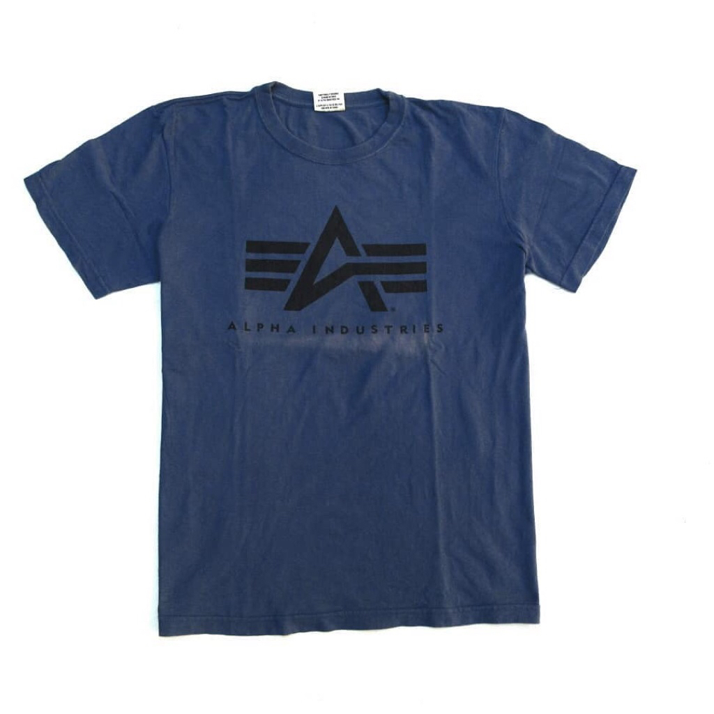 Alpha industries T Shirt iconic Millitary supplier to the us millitary over 50th years Size Xl