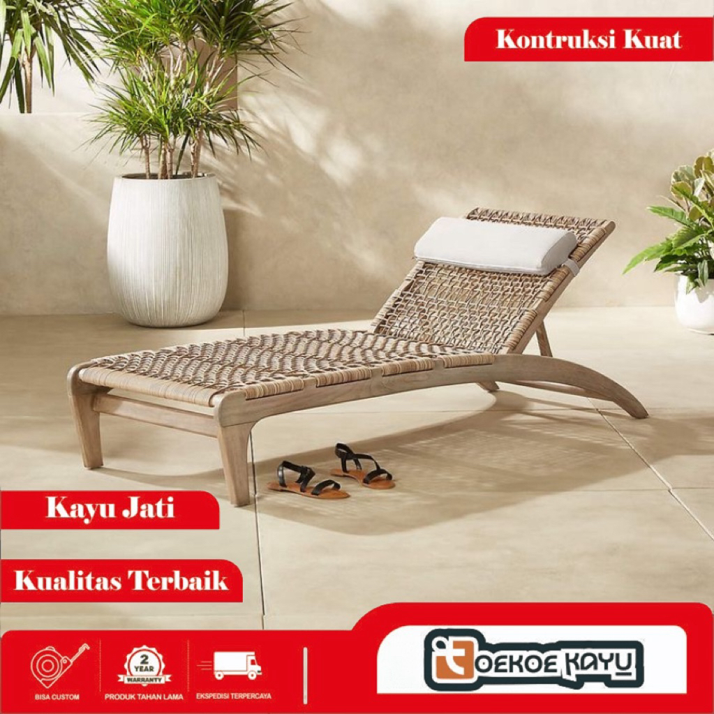 sun bed,kursi kolam renang, lounger chair pool, lounge chair rattan, sun pool lounger, sunbed, lonje