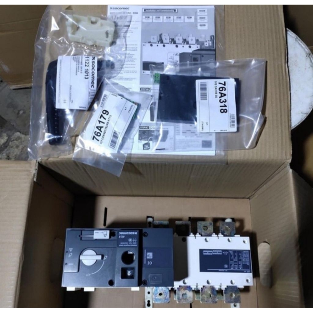 COS CHANGE OVER SWITCH MOTOR MOTORIZED ATyS R 250A 250 A Amper SOCOMEC