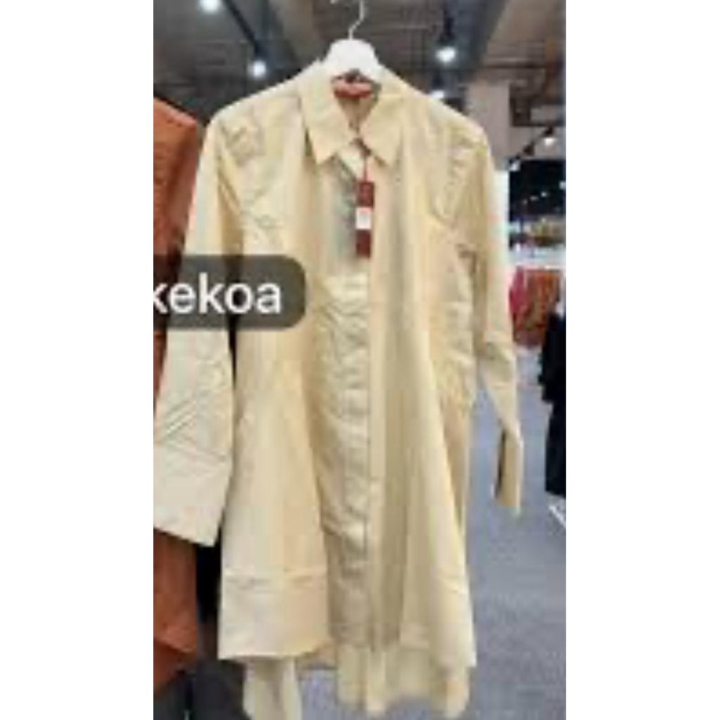 preloved kylie shirt benang jarum uk S