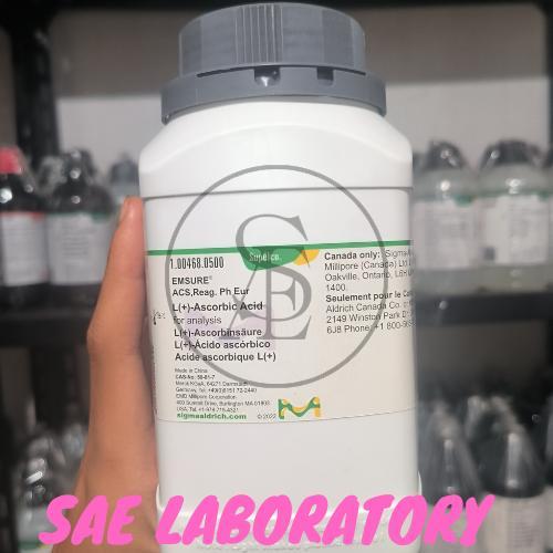 L (+) - Ascorbic Acid / C6H8O6 MERCK 1.00468.0500 MERCK 100468 500gr
