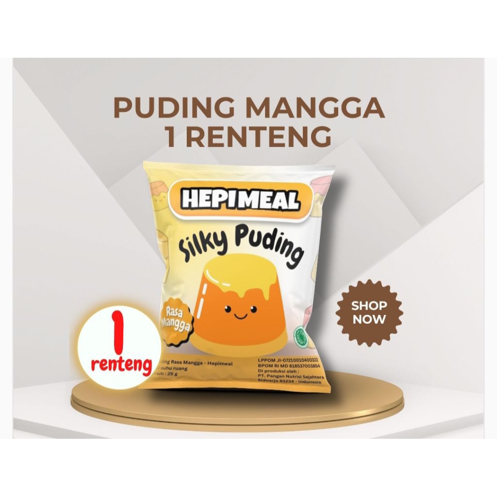 Silky Puding Mangga (1 sachet)