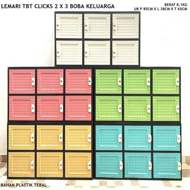 Lemari Plastik Meja TV Plastik Tabita Click T3 Lemari promo
