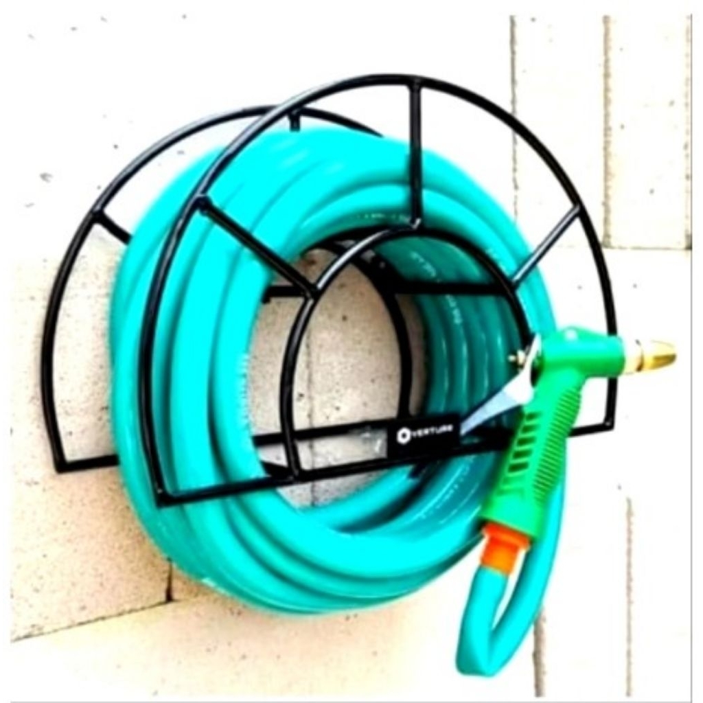 Rak Gantungan Selang Air Taman Dinding Besi Anti Karat