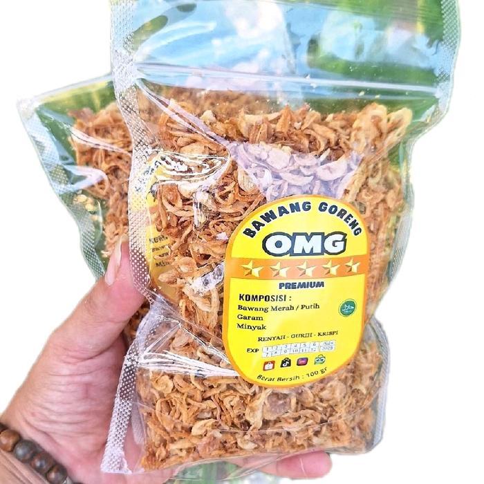 

Pilihan- [Premium] Bundling 2 Pcs Pouch Bawang Goreng Original Berat 200 Gr (100Gram/Pouch) -