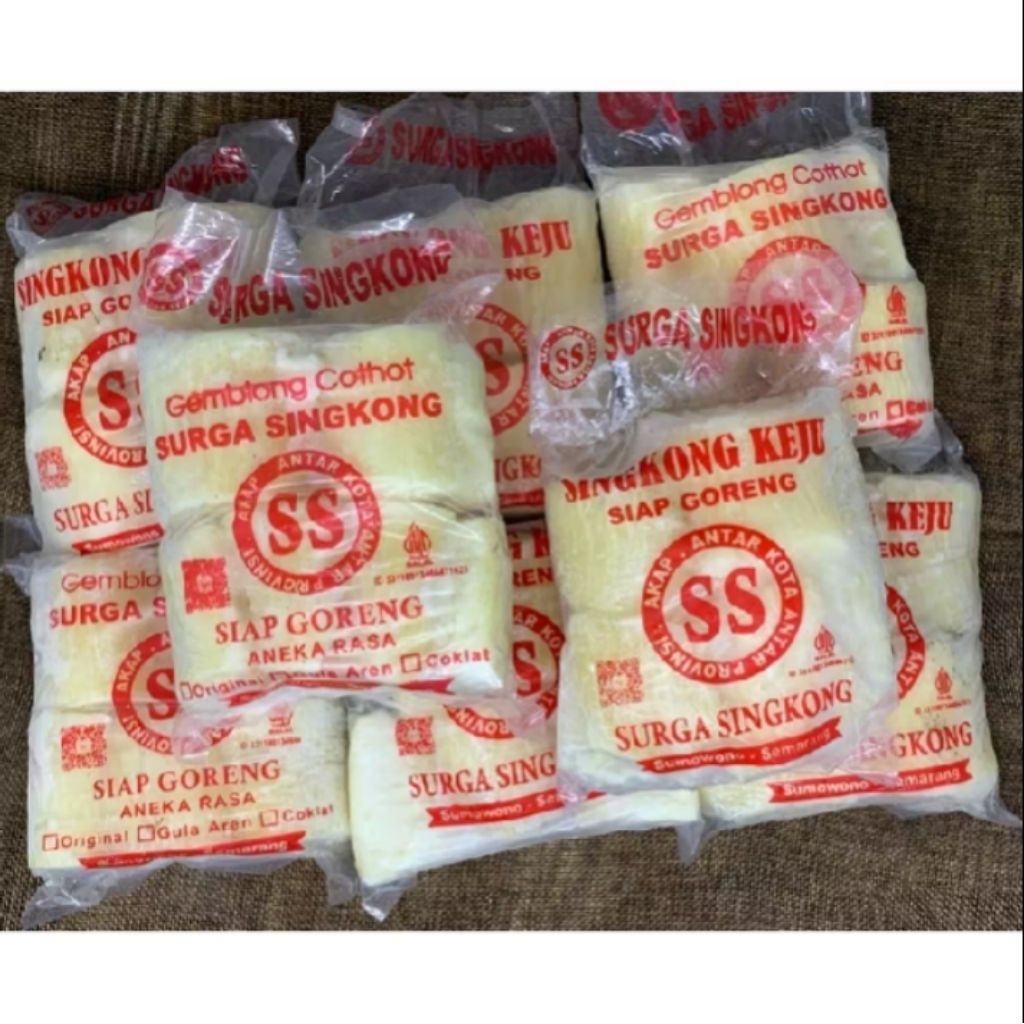 

Singkong Keju / Gemblong Cotot