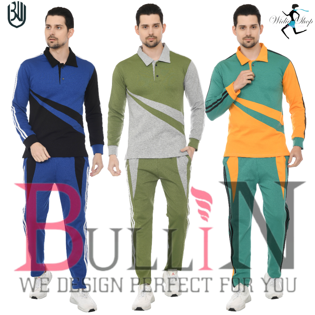BULLIN Jogging Cowok Risyad / Setelan Senam / Running Pria