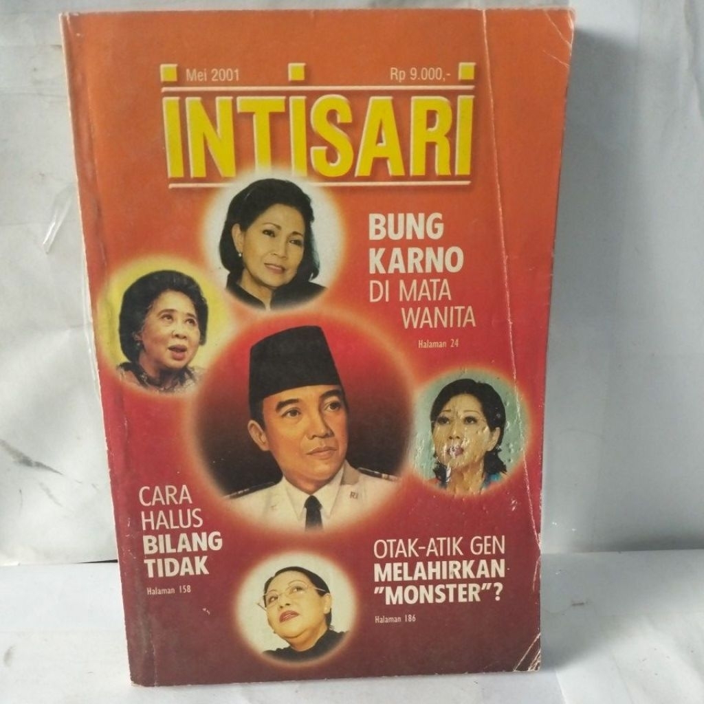 Majalah bekas intisari mei 2001 no 454