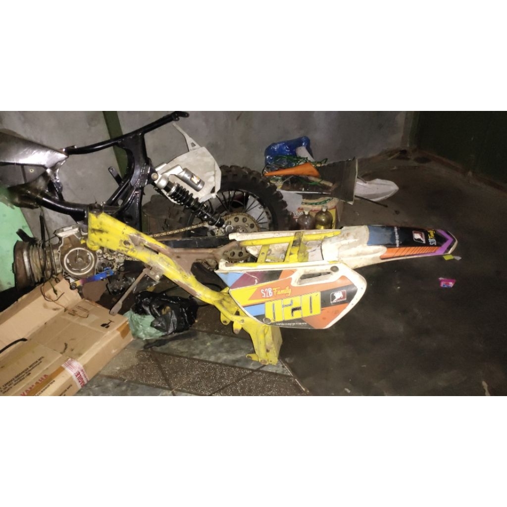 Frame Rangka motor trail grasstrack