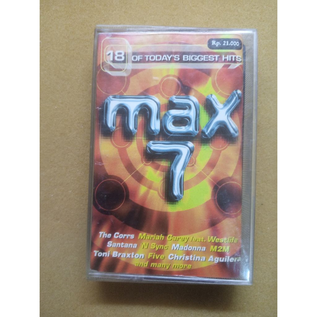 max 7. kaset pita