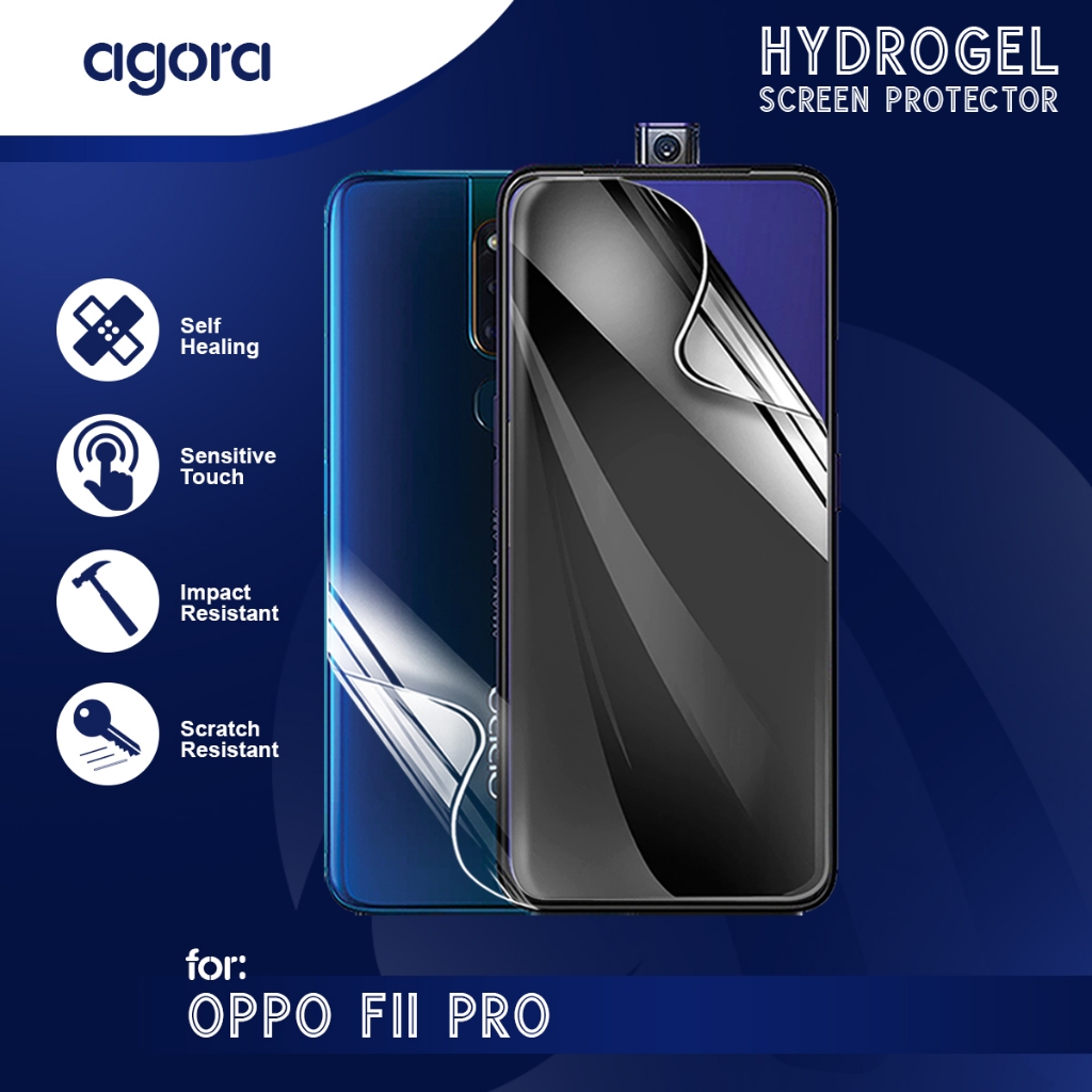 Anti Gores Hydrogel Oppo F11 Pro Hydrogel Film Pelindung Layar