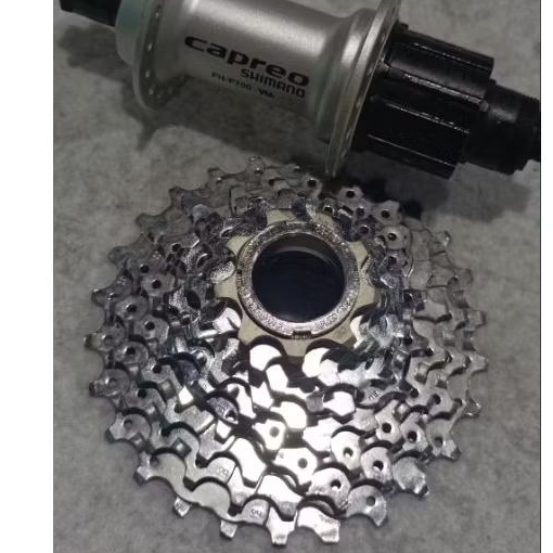 capreo shimano capreo 9 speed 9-26t cassette hub