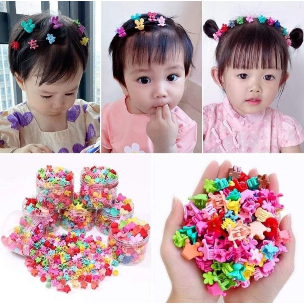 Jepit Rambut Anak Mini Motif | Jepit Rambut Anak