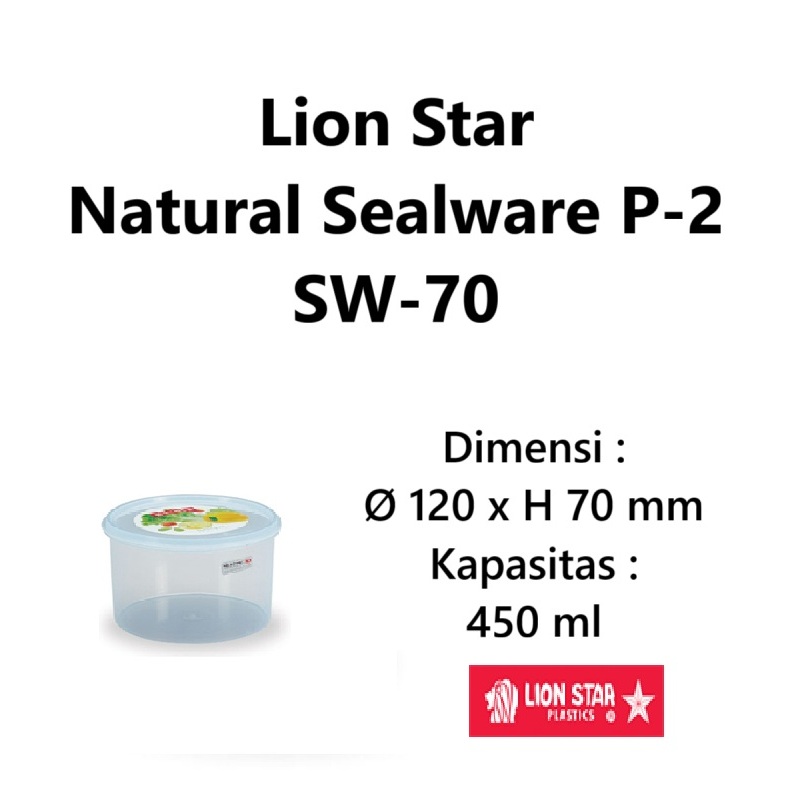 Toples Natural sealware lion star SW-70 p-2/Natural sealware sw-70