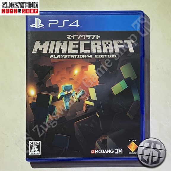 Kaset game bd ps4 playstation ps 4 minecraft edition 2nd bekas