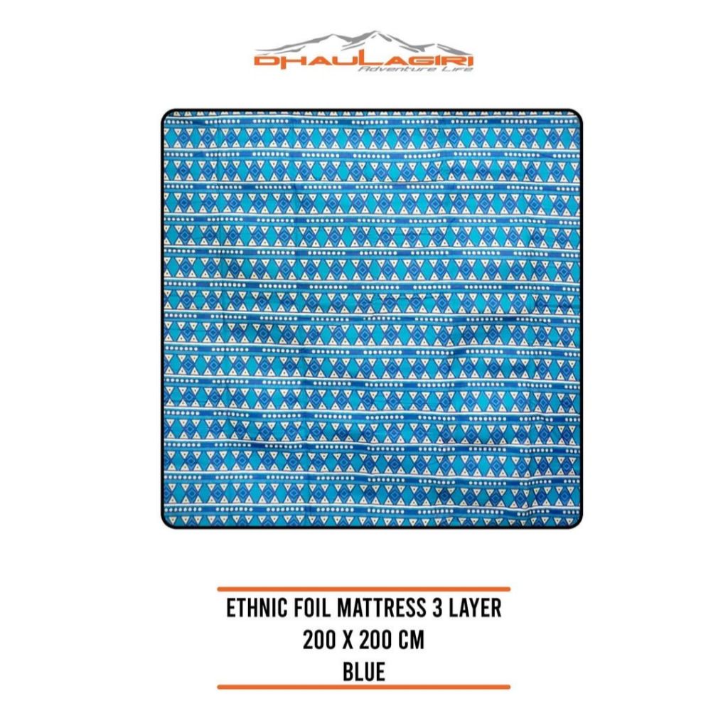 Dhaulagiri Ethnic Matras 3 Layer 200 x 200 cm - Matras camping