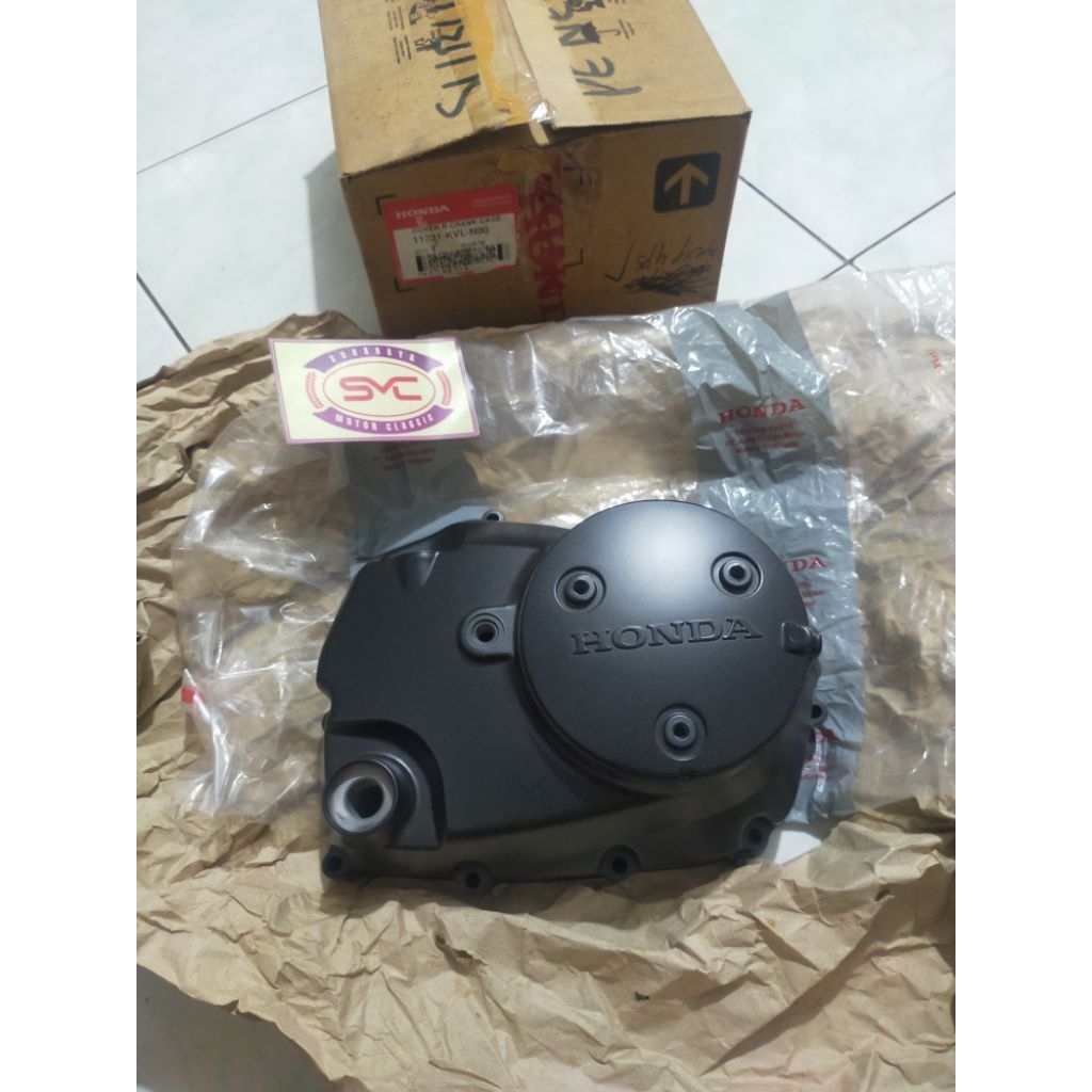crank case cover bak kalter kopling kanan supra x 125 hitam ORI AHM 11331-KVL-N00