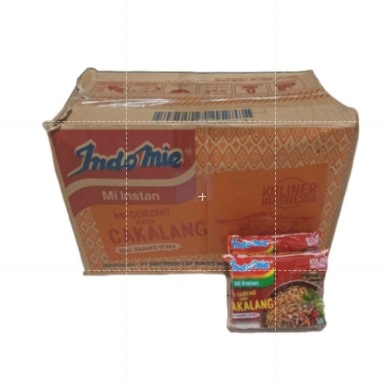 Indomie Mie goreng rasa Cakalang Dus Mie Instant