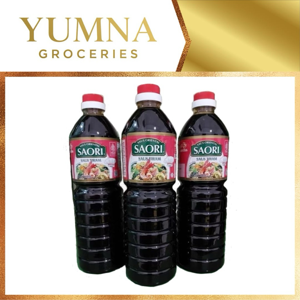 Saori Saus Tiram 1 liter ( 1 dus isi 6 )