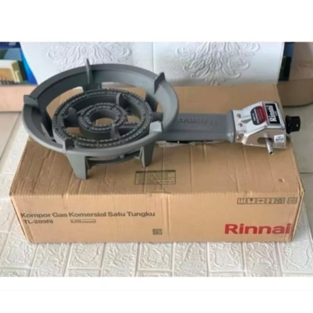 RINNAI Kompor Gas Satu Tungku Komersial TL 289 RI / Kompor Mata Seribu