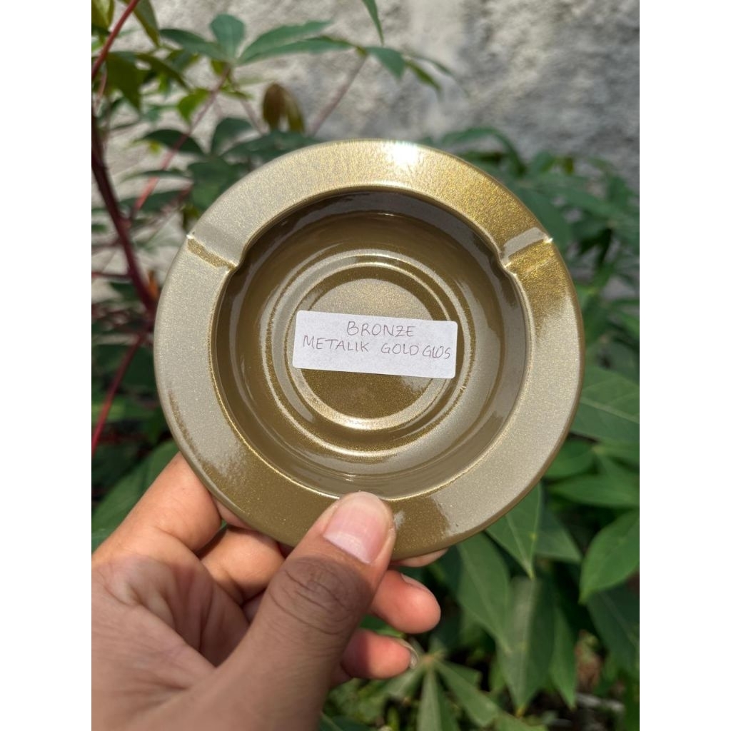 Cat Powder Coating Bronze Metalic Gold