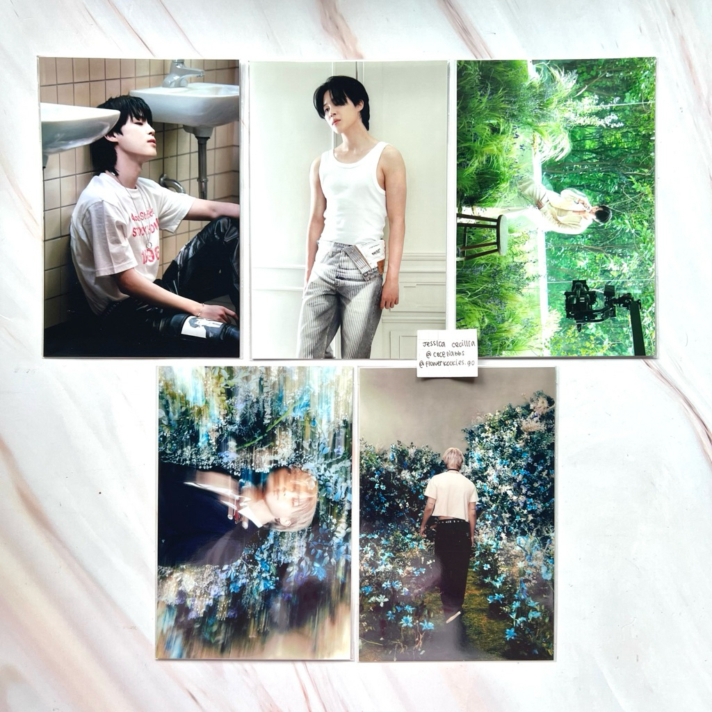 BTS JIMIN TTU THE TRUTH UNTOLD EXHIBITION PRINTED PHOTOS OFFICIAL