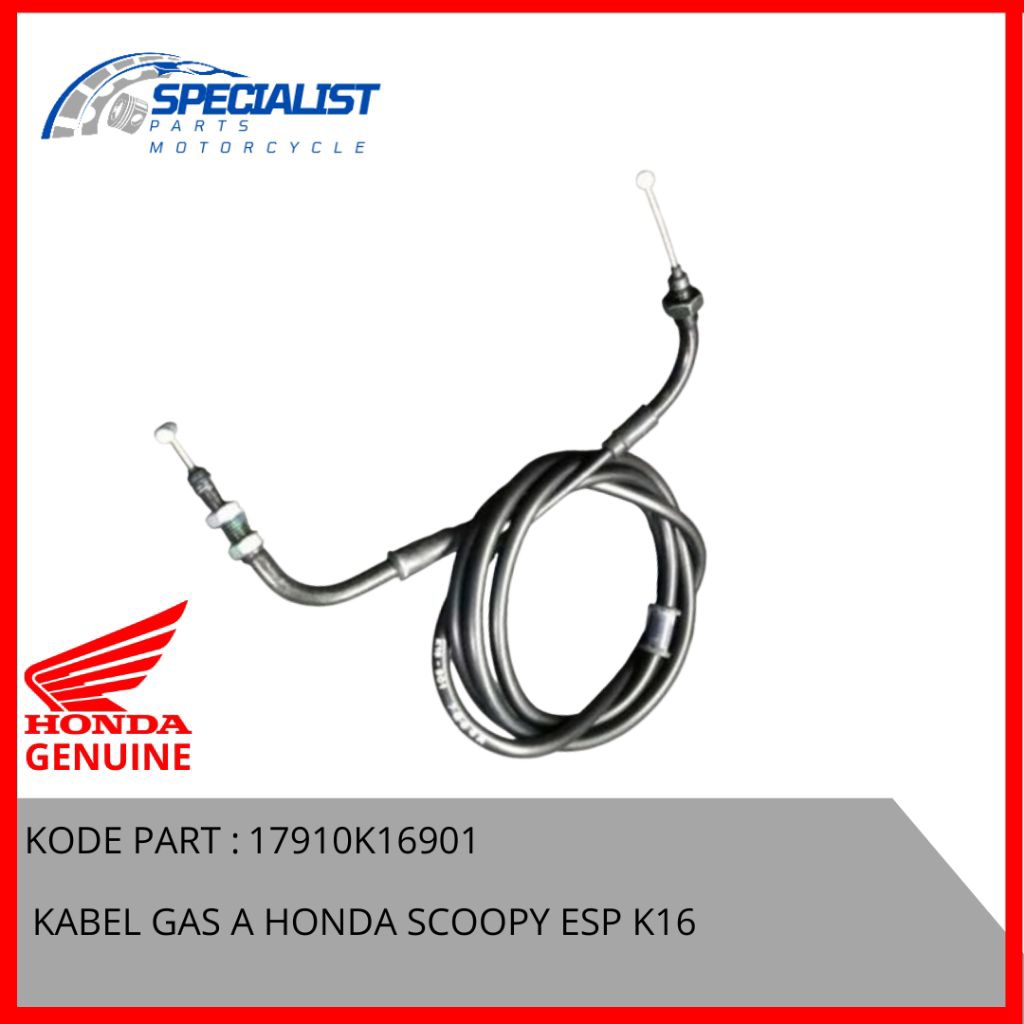 Kabel Gas A Honda Scoopy eSP K16 17910K16901