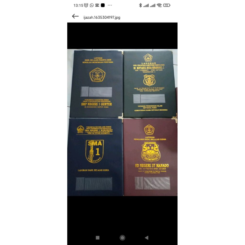 MAP IJAZAH/RAPORT ASE HOT PRINT BISA RIQWES ISI FREE DESIGH