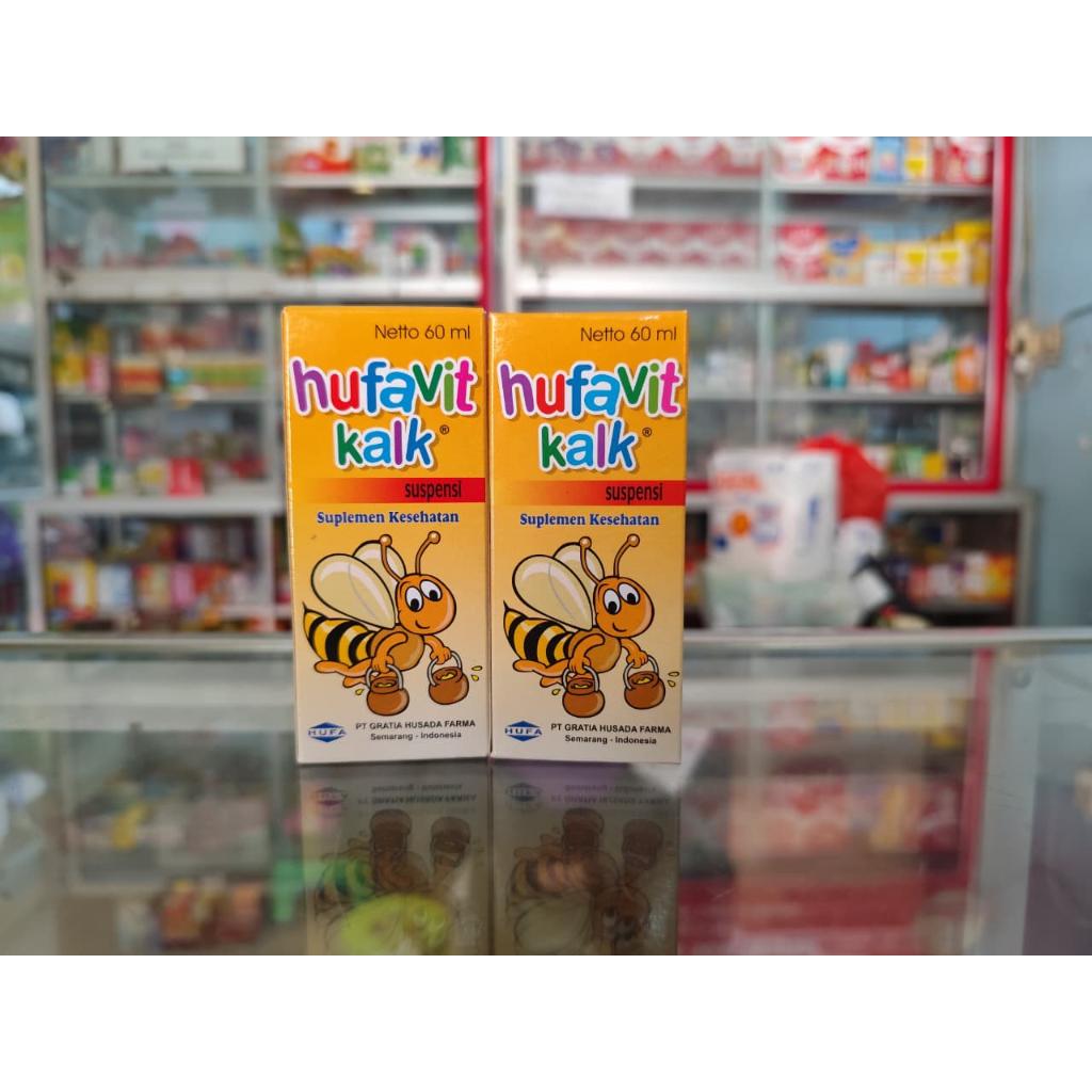 HUFAVIT KALK SIRUP 60ML SIRUP KALSIUM ANAK