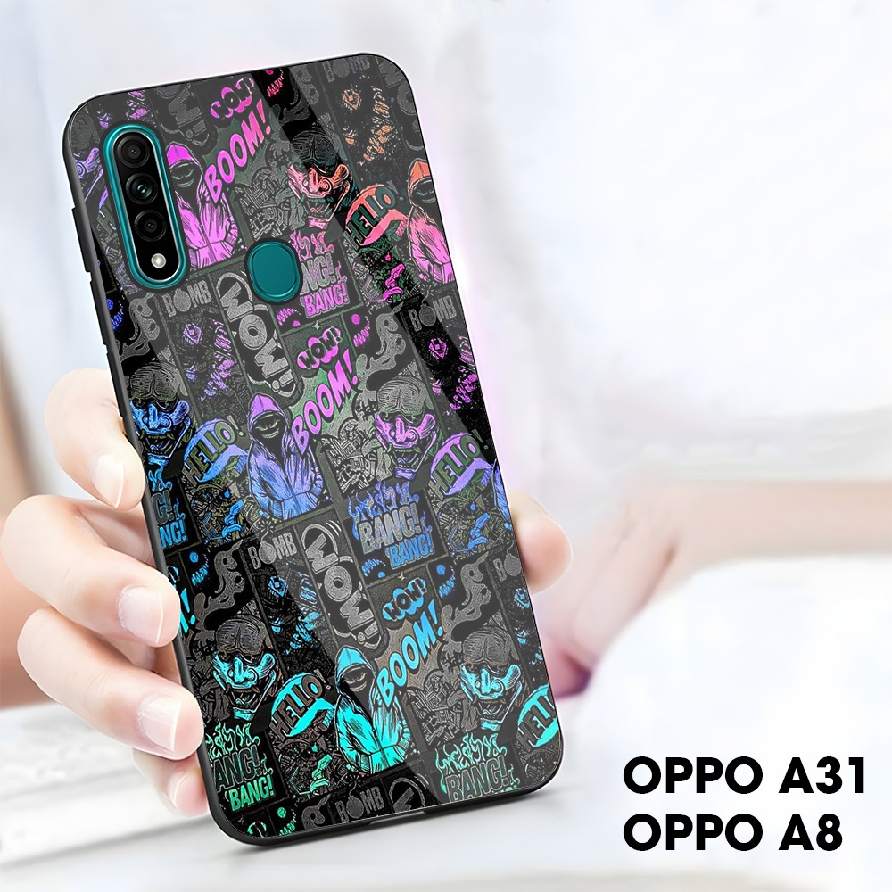 Case Oppo A31 A8 Casing Oppo A31 A8 [M77] Case Glossy Case Aesthetic Custom Case Anime Case Hp Oppo 