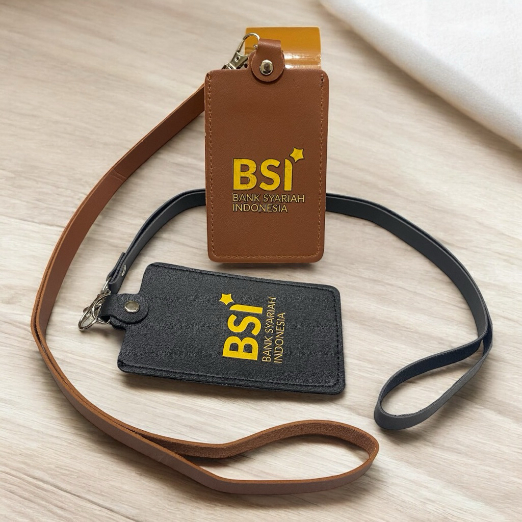 Id card kulit logo Bank BSI