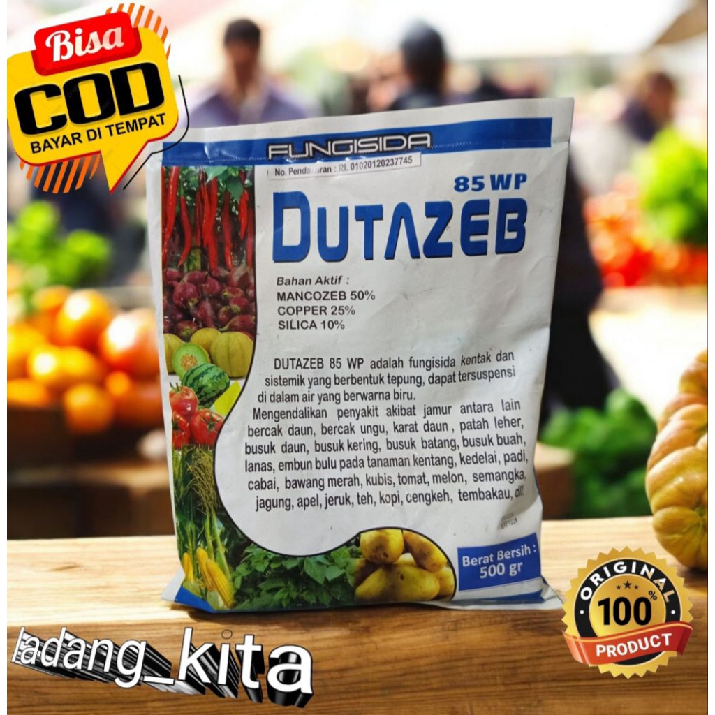 FUNGISIDA DUTAZEB 85 WP 500 GRAM