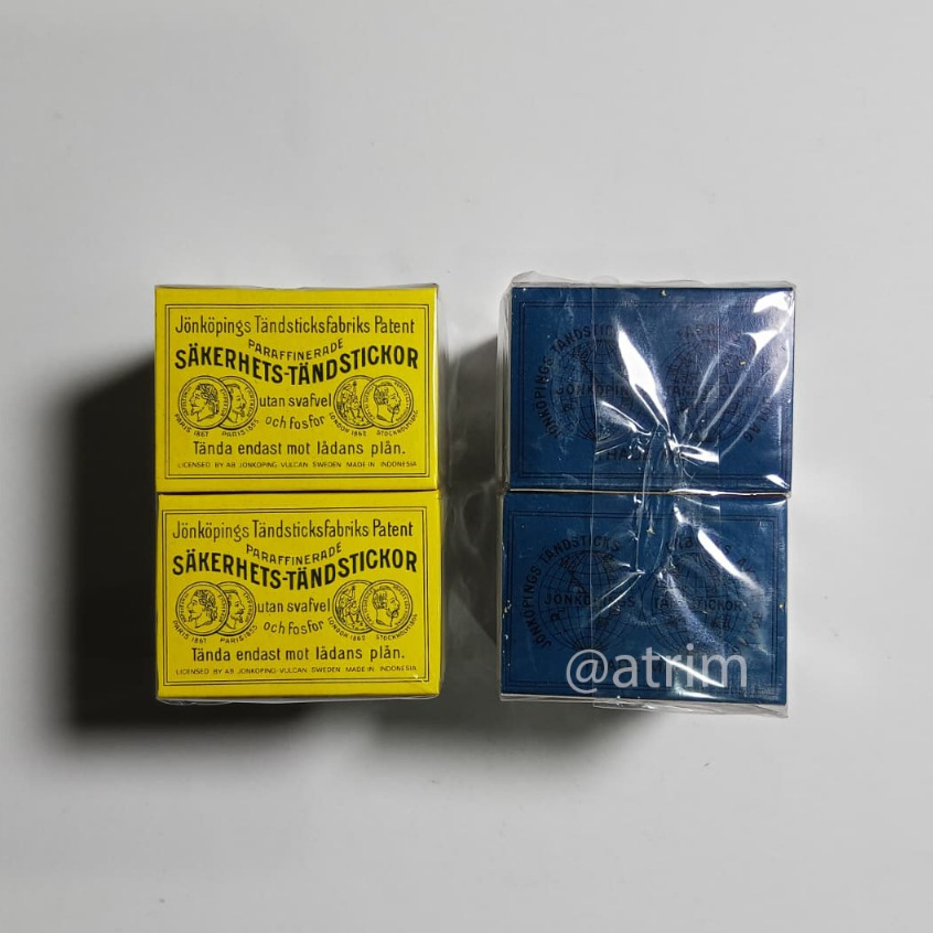 ( 10 PCS ) Korek Kayu | Korek Api Kayu | Korek Jadul | 1 Pak isi 10 Kotak Kecil