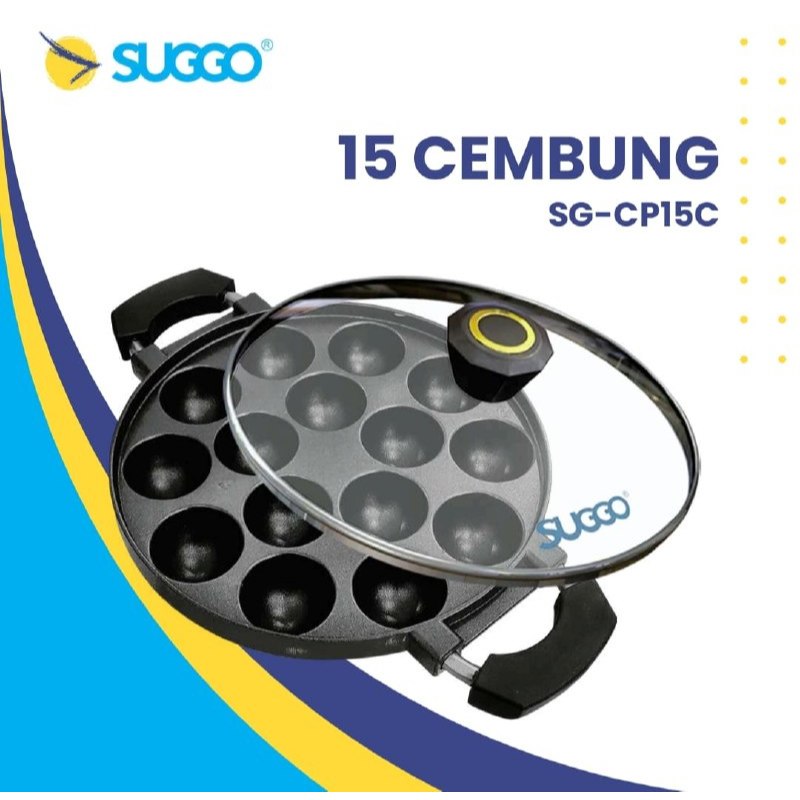 Cake Pan SUGGO Cetakan Kue Suggo / Cetakan Martabak Mini 8 Lubang Datar/Cetakan Kue 12 Lubang /  Cet