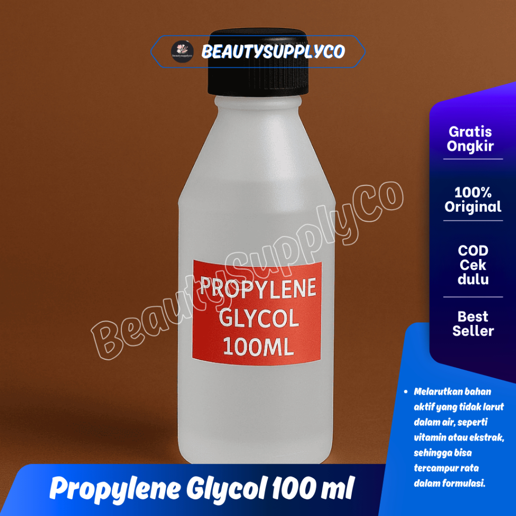 Bahan Skincare/Kosmetik Propylene Glycol PG 100 ml
