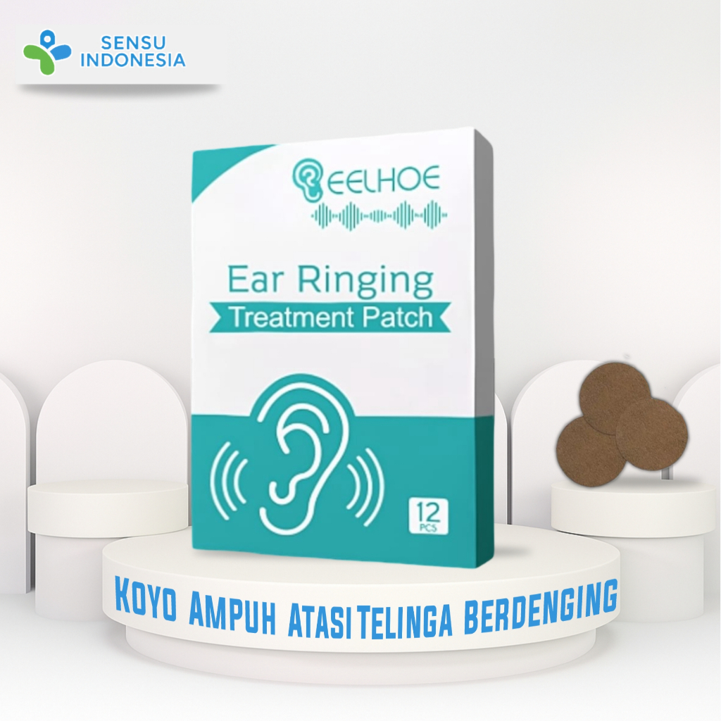 Koyo Herbal Eelhoe 12 Patch – Tinnitus Ear Patch Pereda Telinga Berdengung
