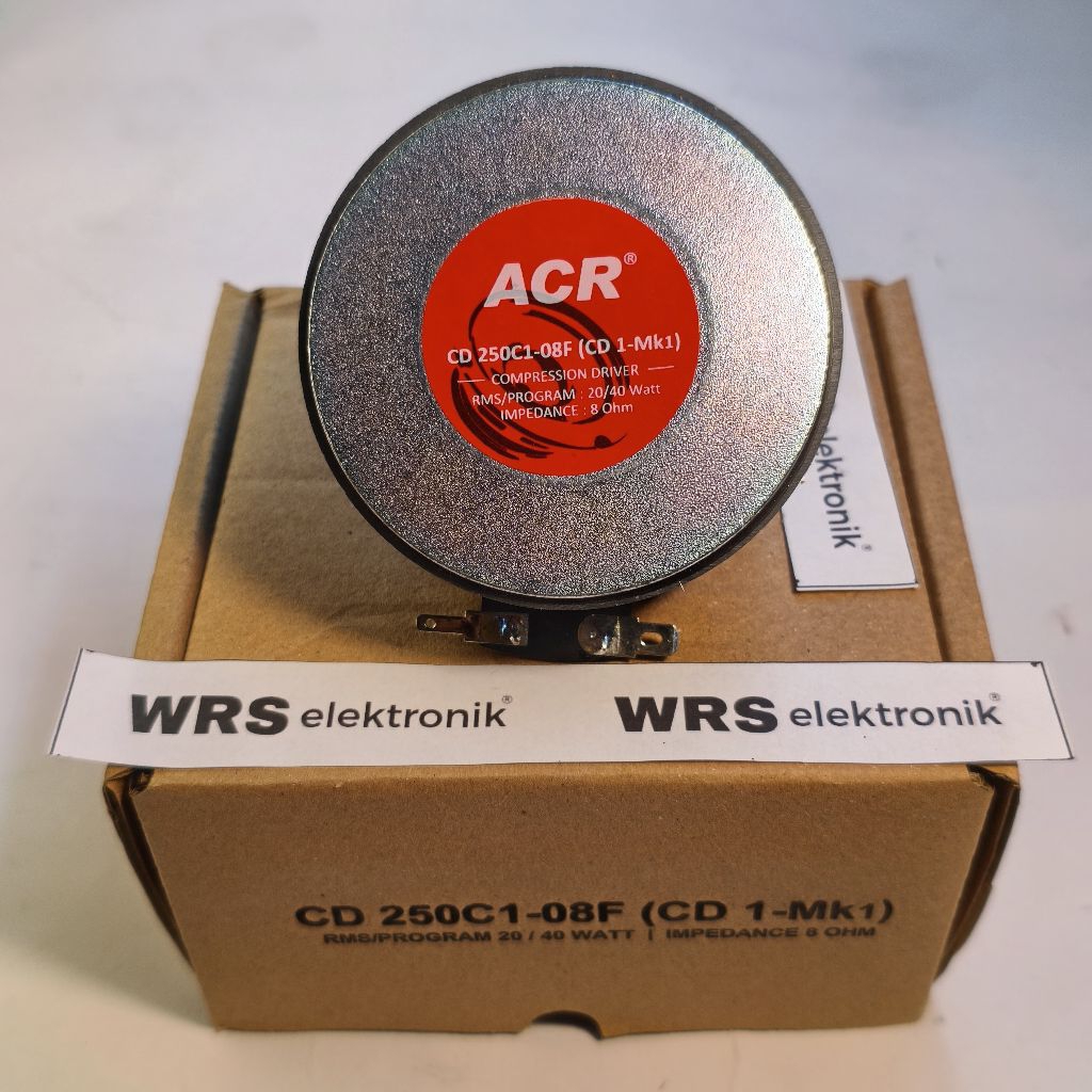 Driver tweter twiter ACR CD 250C1-08F (CD 1-MK1) D2