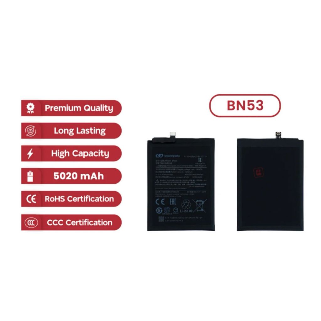 Baterai Redmi Note 9 Pro Original 100% Batrai Battery Hp Ori