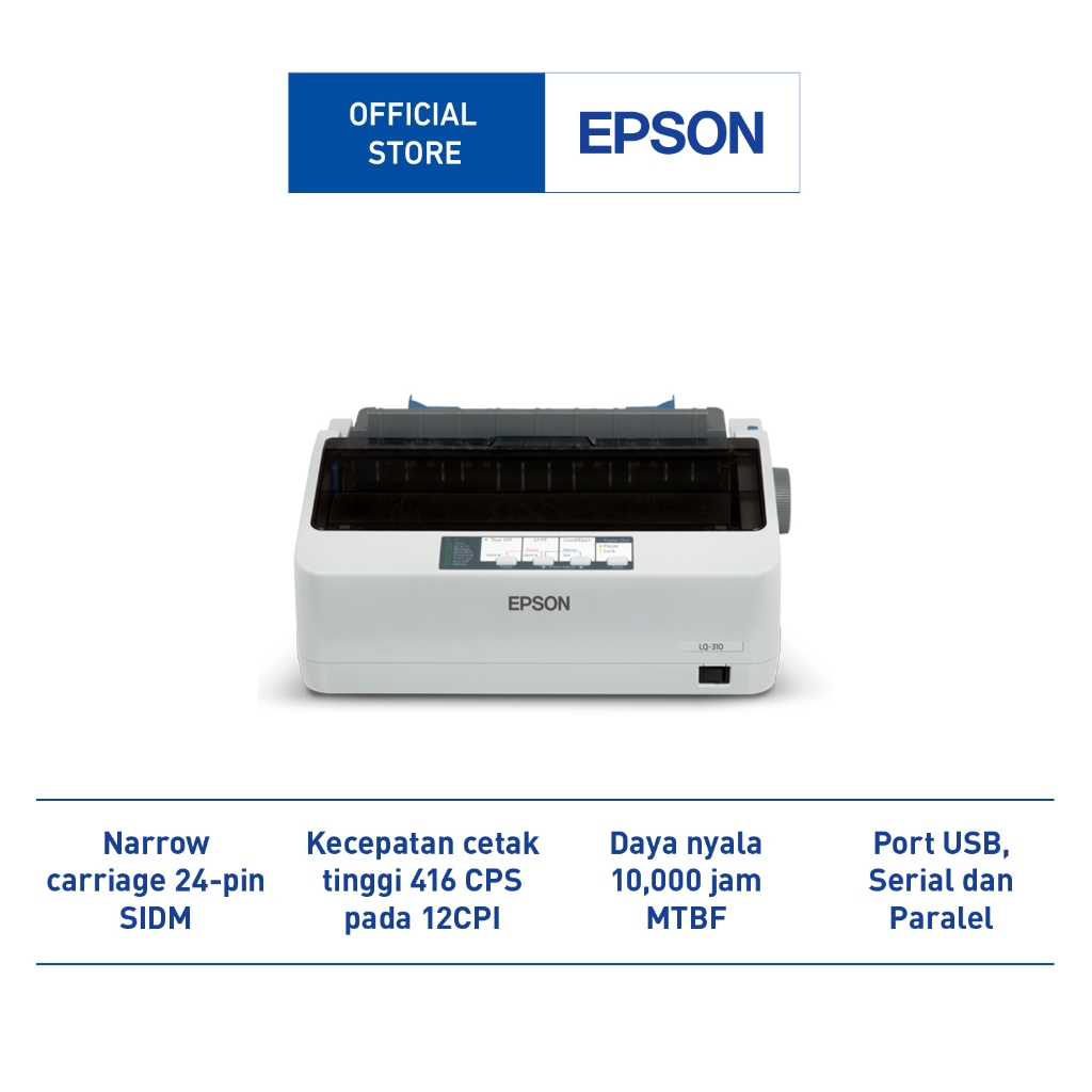 Epson Printer LQ-310 Dot Matrix Printer 24 Pin