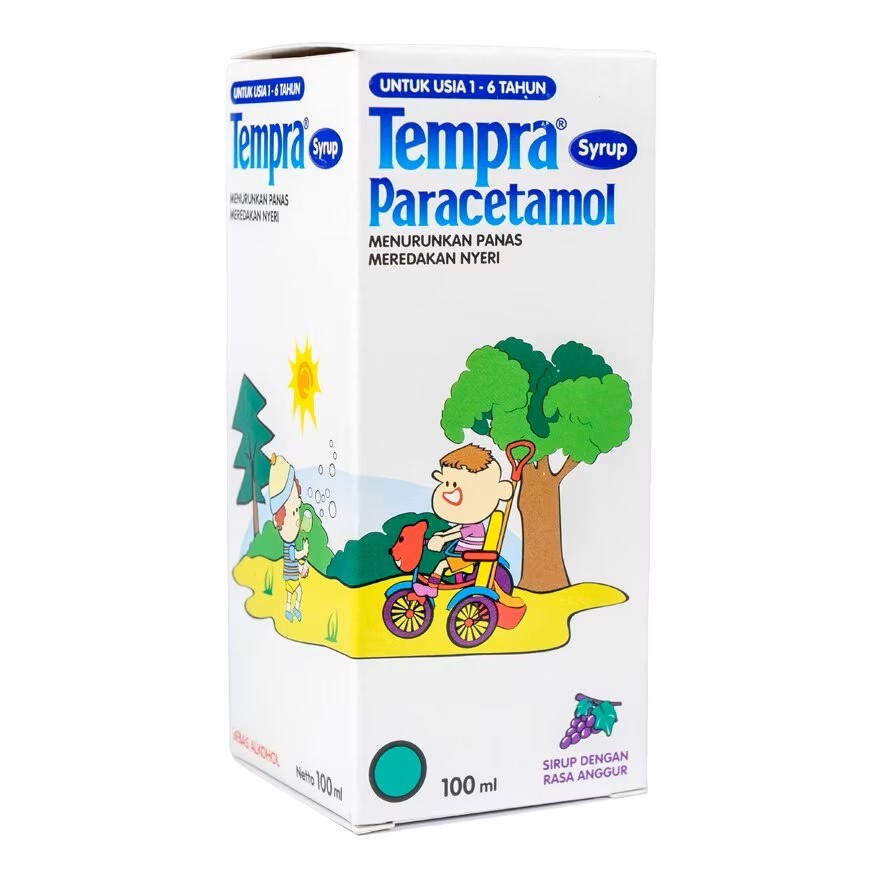 Tempra Syrup Paracetamol Anak Anggur 100 ML