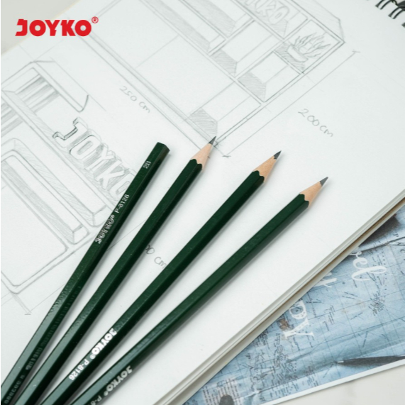 

( 12 Pcs ) Pensil Joyko 2B 1 Box P-8126 / Pencil Joyko 2B 1 Pack 12 Pcs