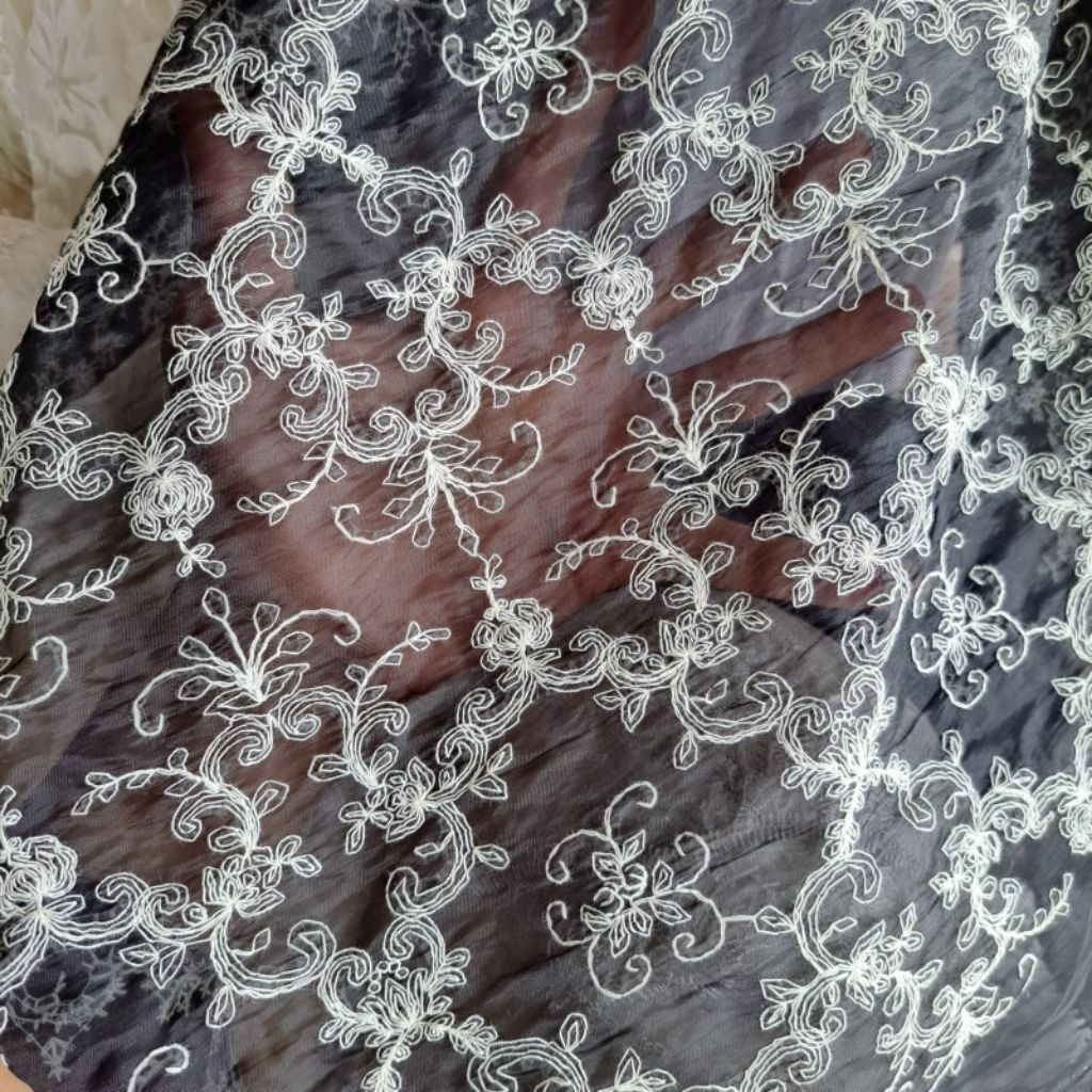 kain organza bordir - kain organza bordir premium - kain organza bordir premium - kain organza kebay