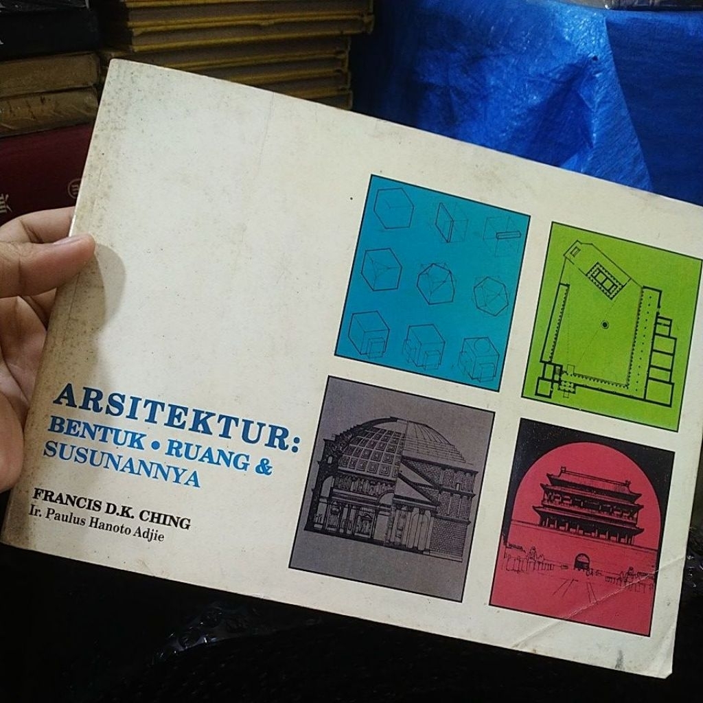 buku arsitektur bentuk ruang dan susunannya original by Francis d.k ching
