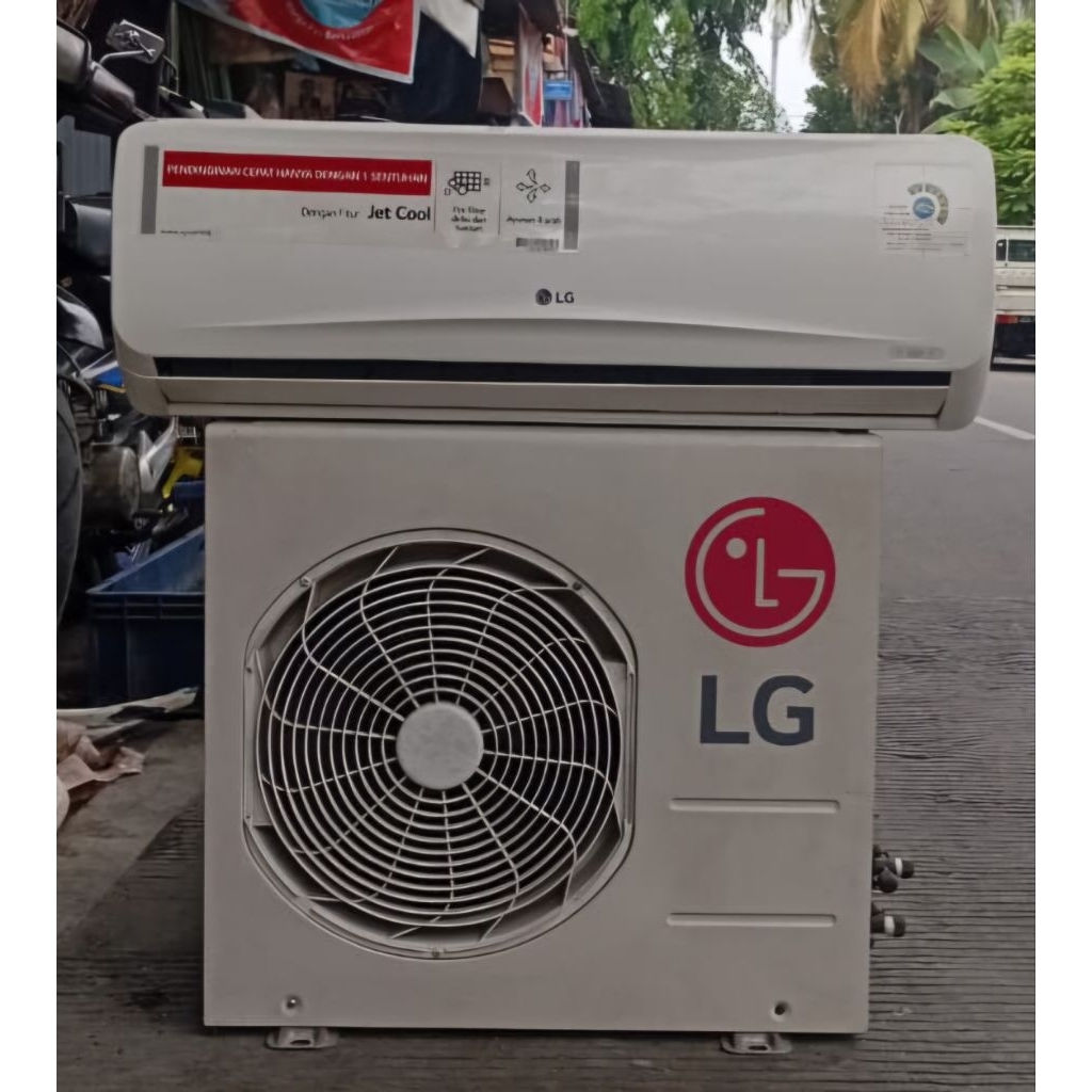 AC LG 1 PK R 410  SECOND + pasang (free ongkir se-jabotabek)