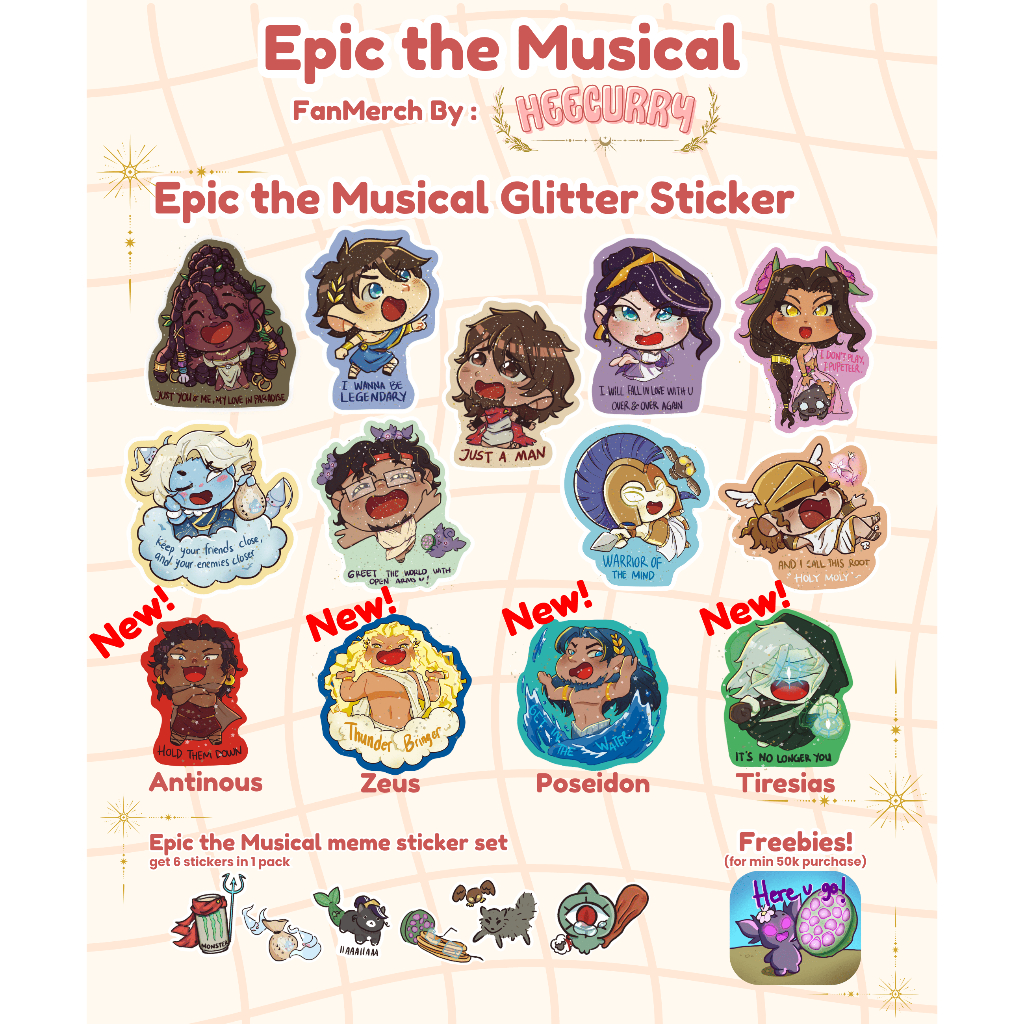 ✨Epic the Musical Stickers✨