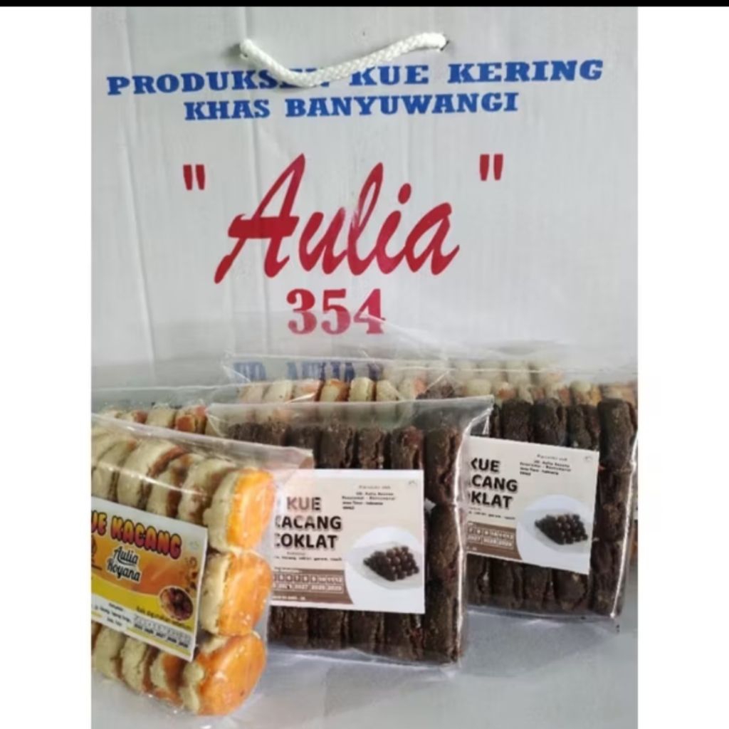 Kue kacang mini 1 kg / Aulia kue kacang mini 1 kg